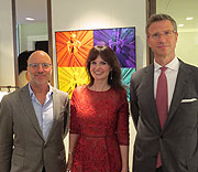 Prof. Bernhart Schwenk, Dr. Sonja Lechner und Prof. Dr. Christian Kaeser